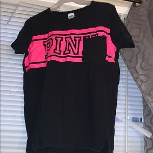 VS pink shirt